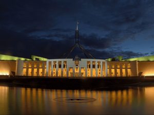 2 Highlights Tour Parliament House at night 4 - Canberra Guided Tours Highlights of Canberra Tour Parliament House