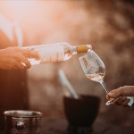 Canberra Wine Tour Poruing Glass